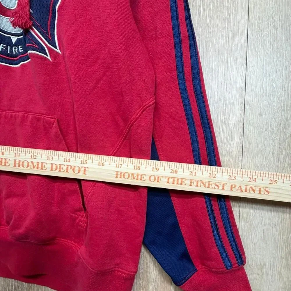 Adidas Men's Red Hoodie